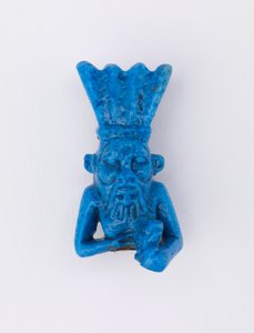 Bes ، يعاد تركيبه على شكل دبوس ، c.1075-656 قبل الميلاد أو لاحقًا